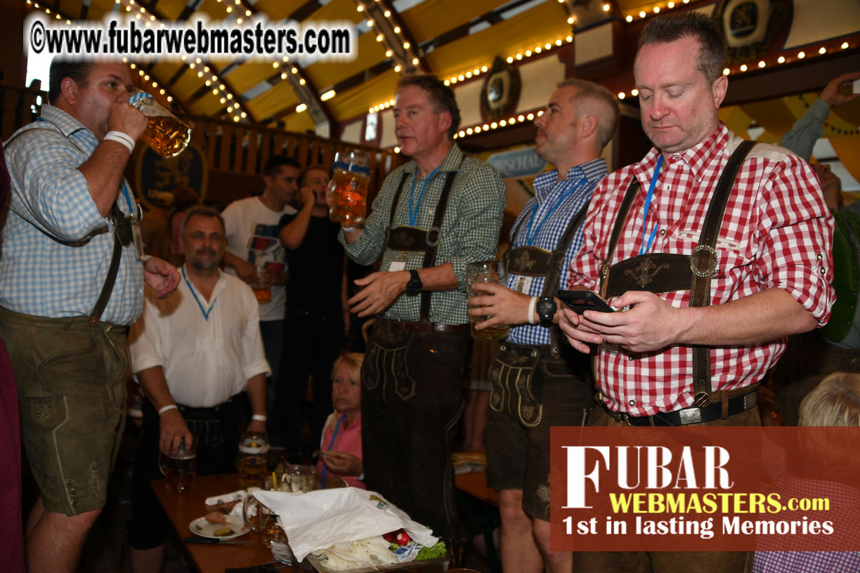 Day 1 - Lowenbrau Tent