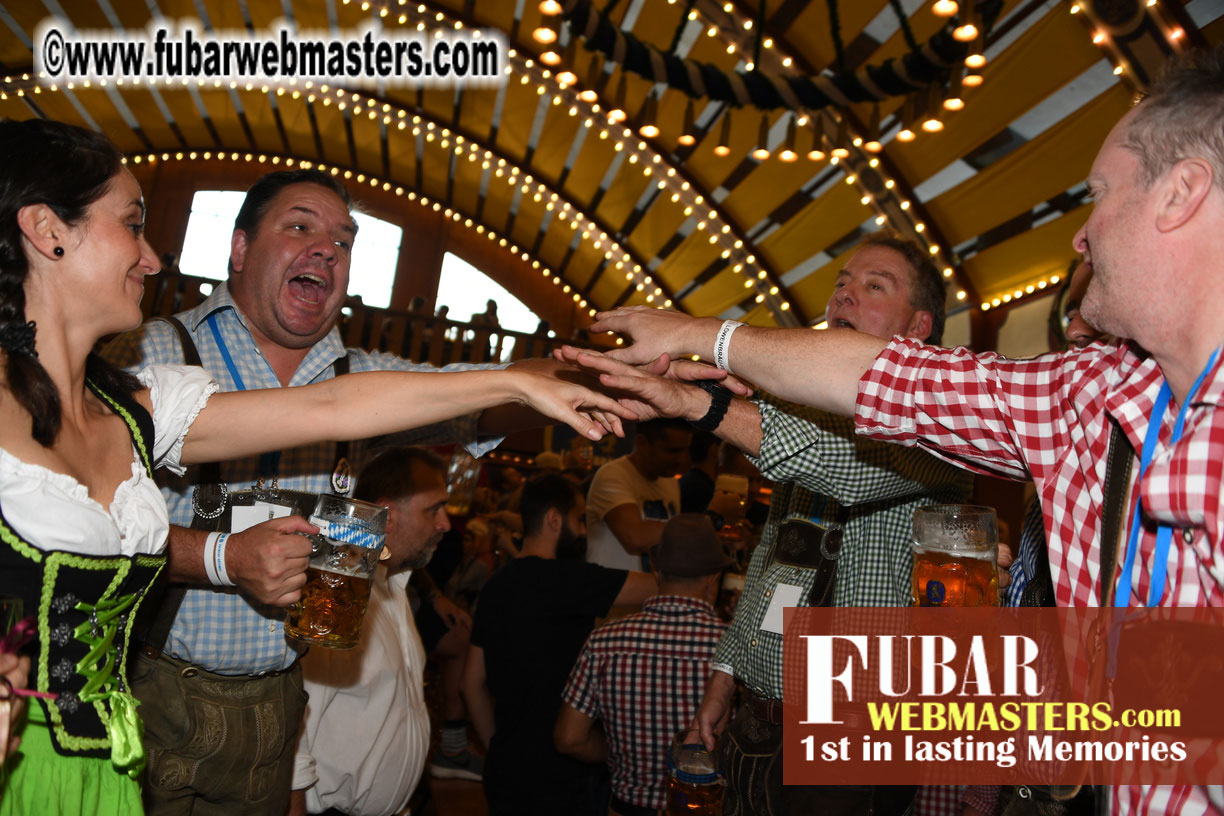 Day 1 - Lowenbrau Tent