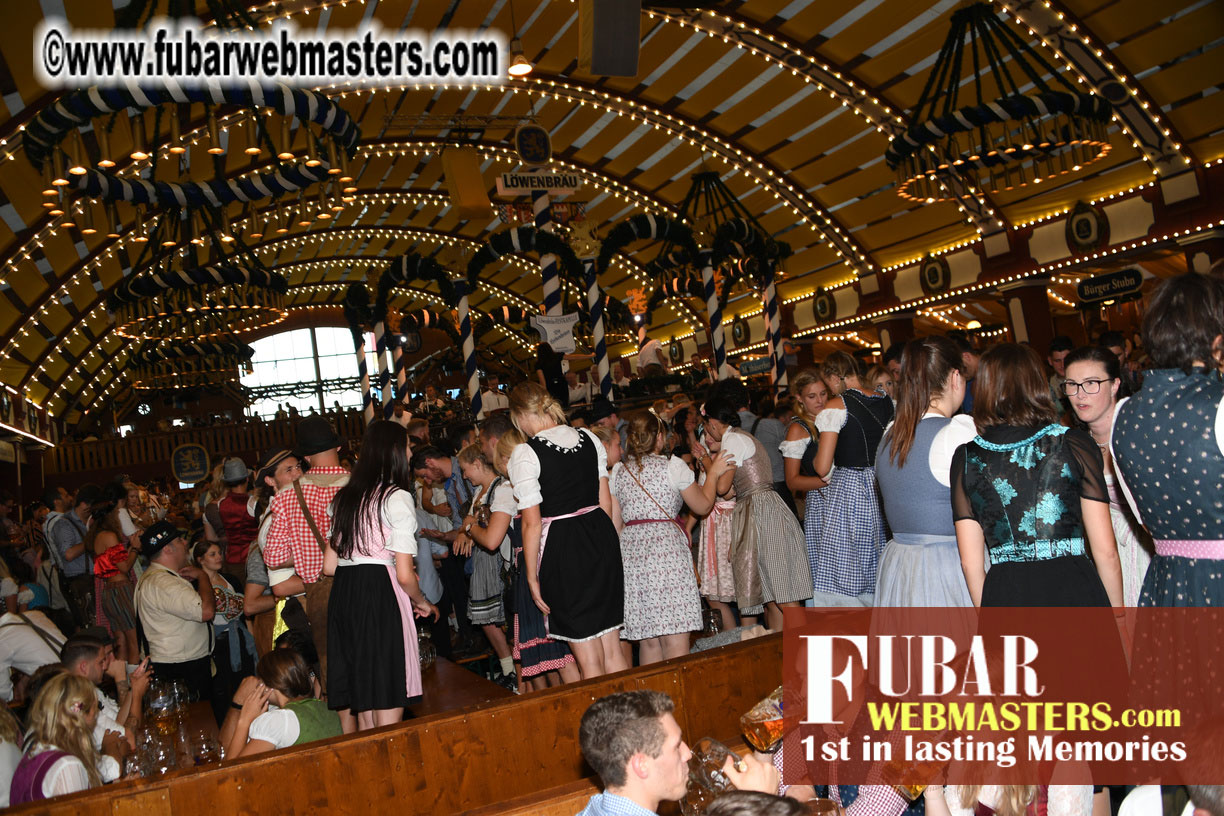 Day 1 - Lowenbrau Tent