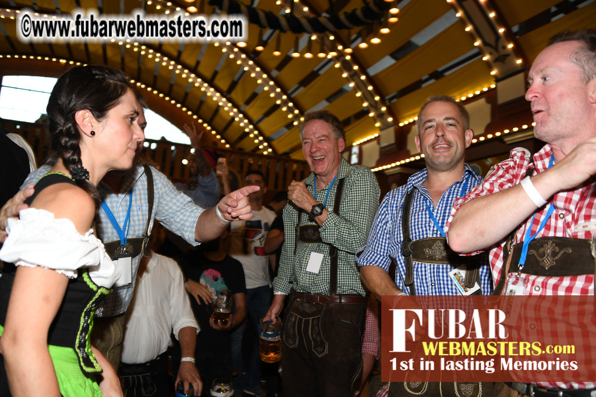 Day 1 - Lowenbrau Tent