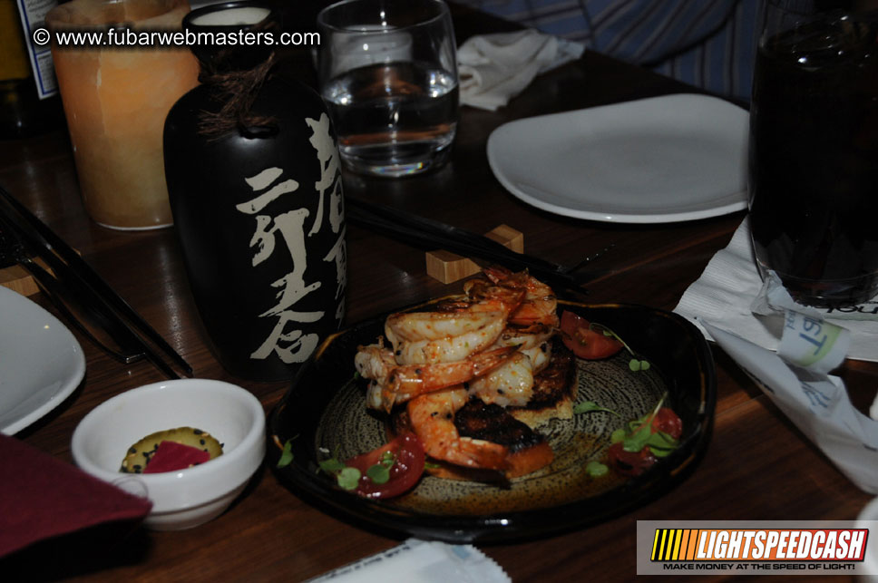 Pre-show Dinner at Taneko