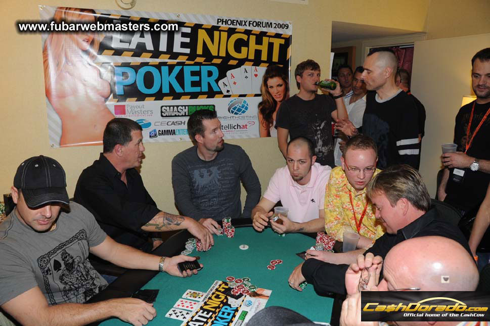 Suite Parties, Late Night Poker & Breakfast     