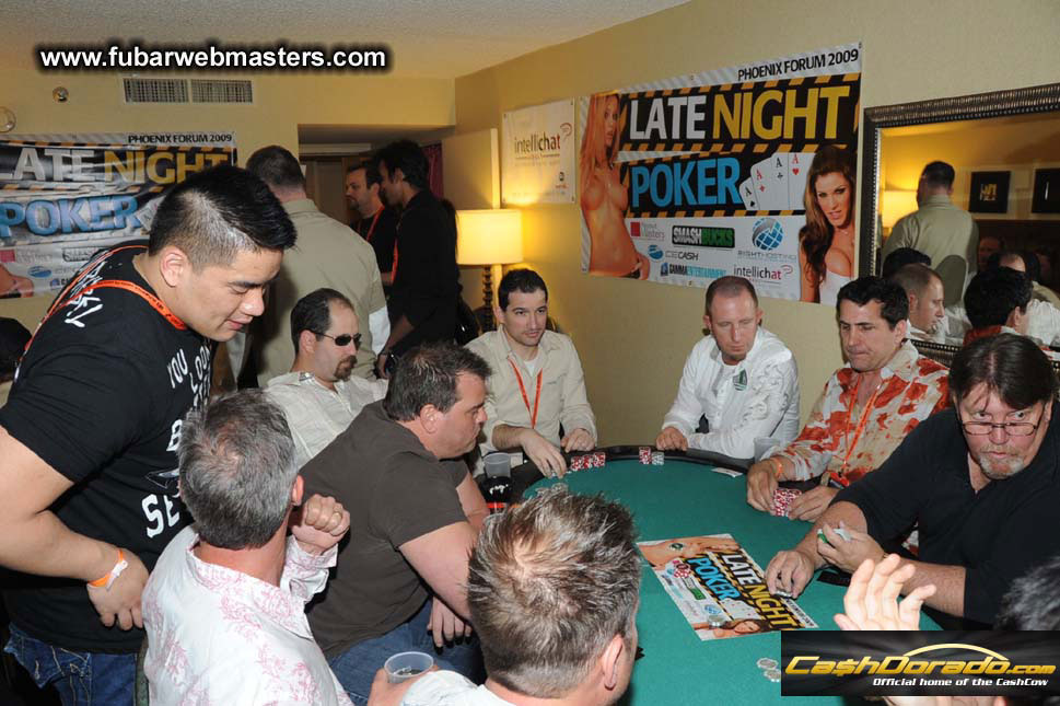 Suite Parties, Late Night Poker & Breakfast     