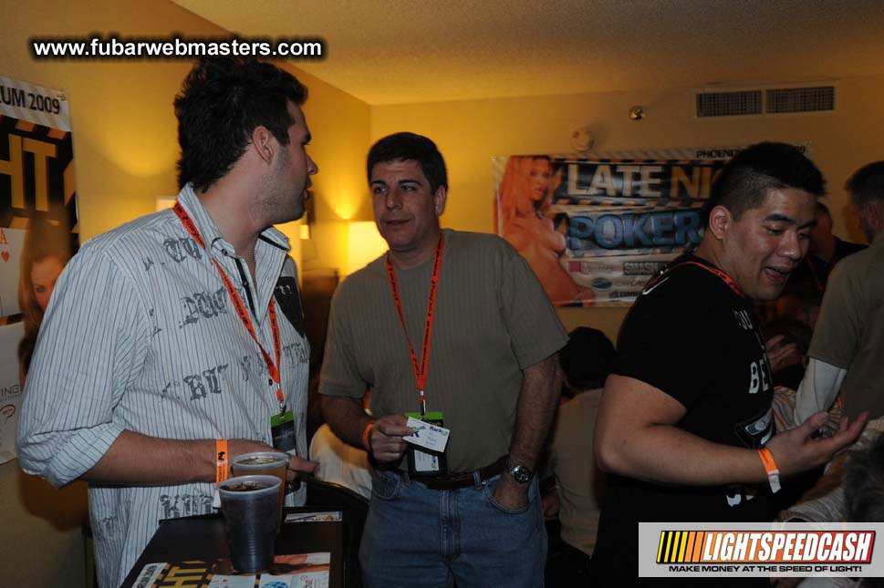 Suite Parties, Late Night Poker & Breakfast     