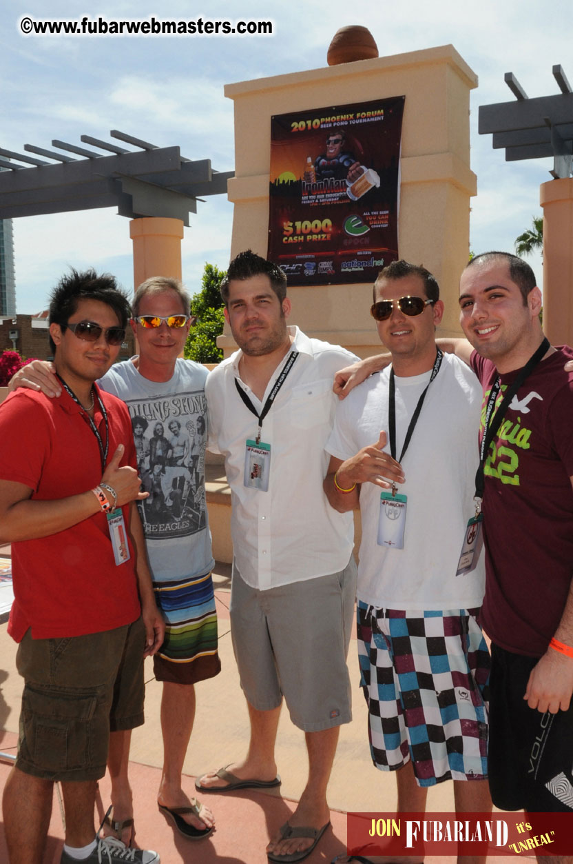 XXX Iron Man Beer Pong