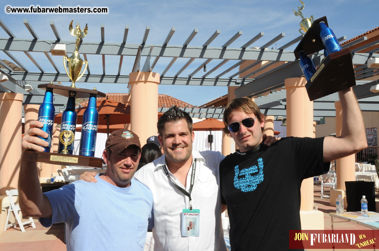 XXX Iron Man Beer Pong