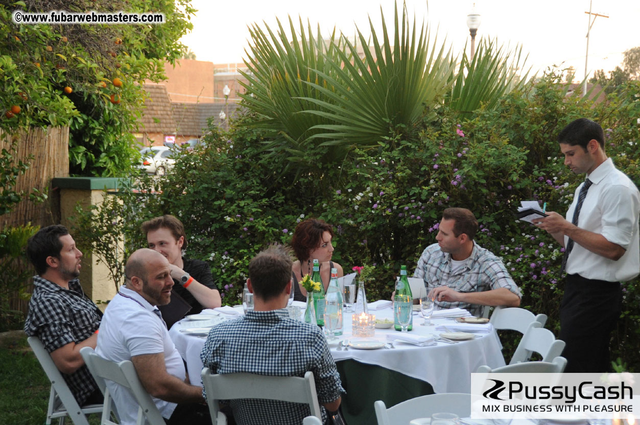 Cybersocket's Sponsors Dinner @  Tricks