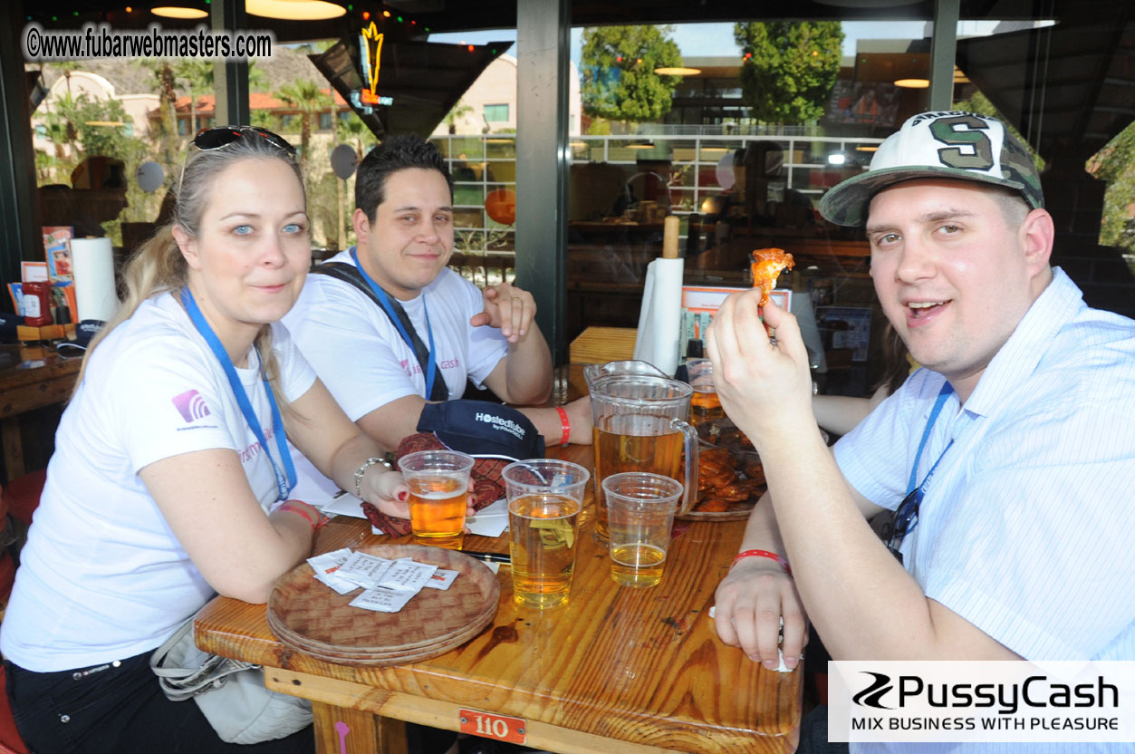 The JBM Hooters Happy Hour