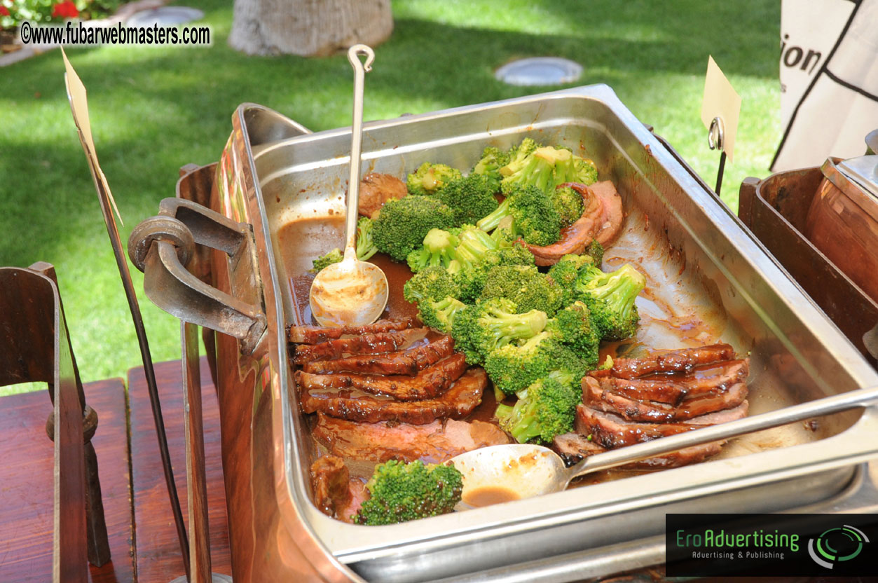 Lunch in the Couryard