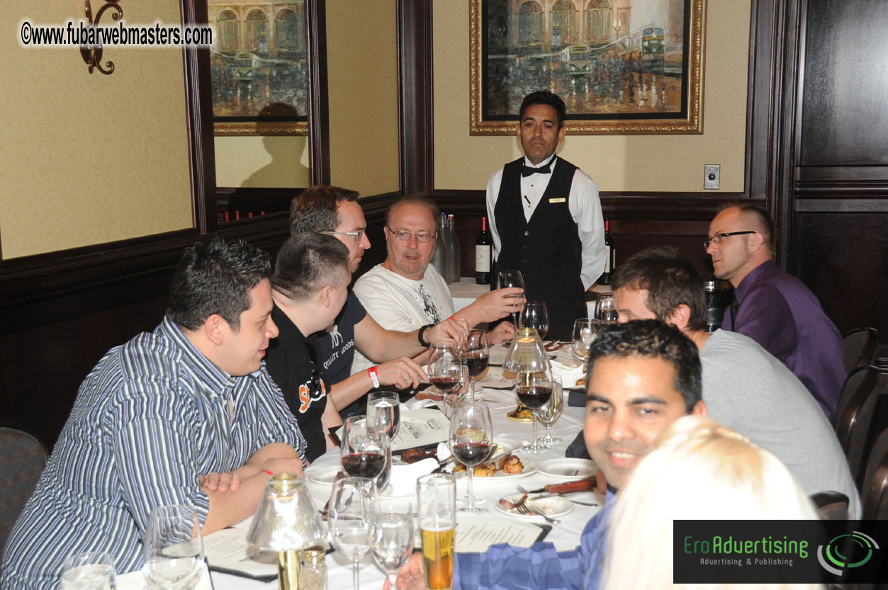 Epoch's Annual Networking Dinner 2012