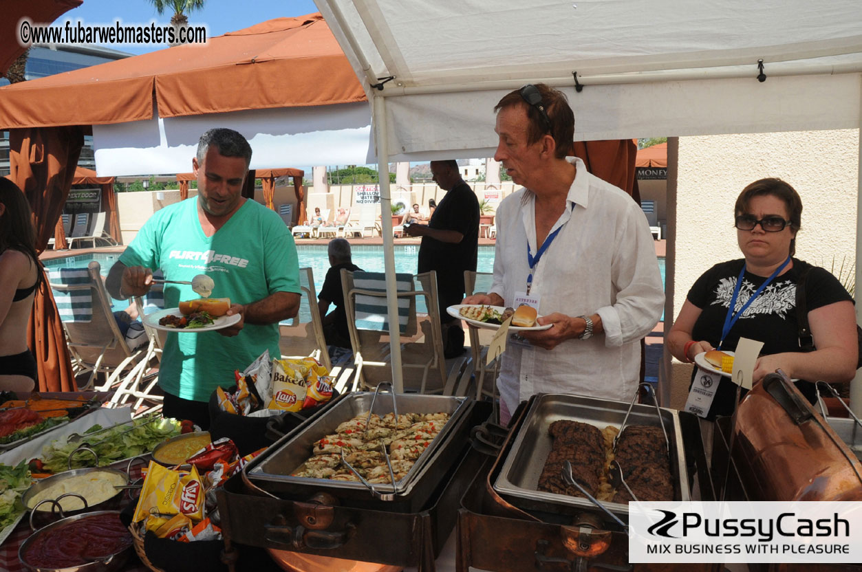 BBQ Lunch by the Pool