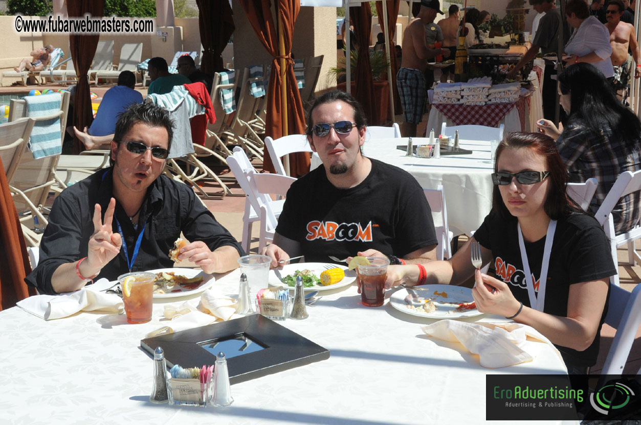 BBQ Lunch by the Pool