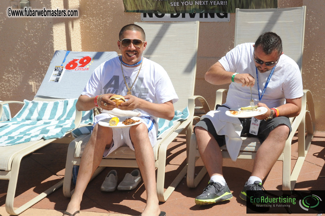 BBQ Lunch by the Pool