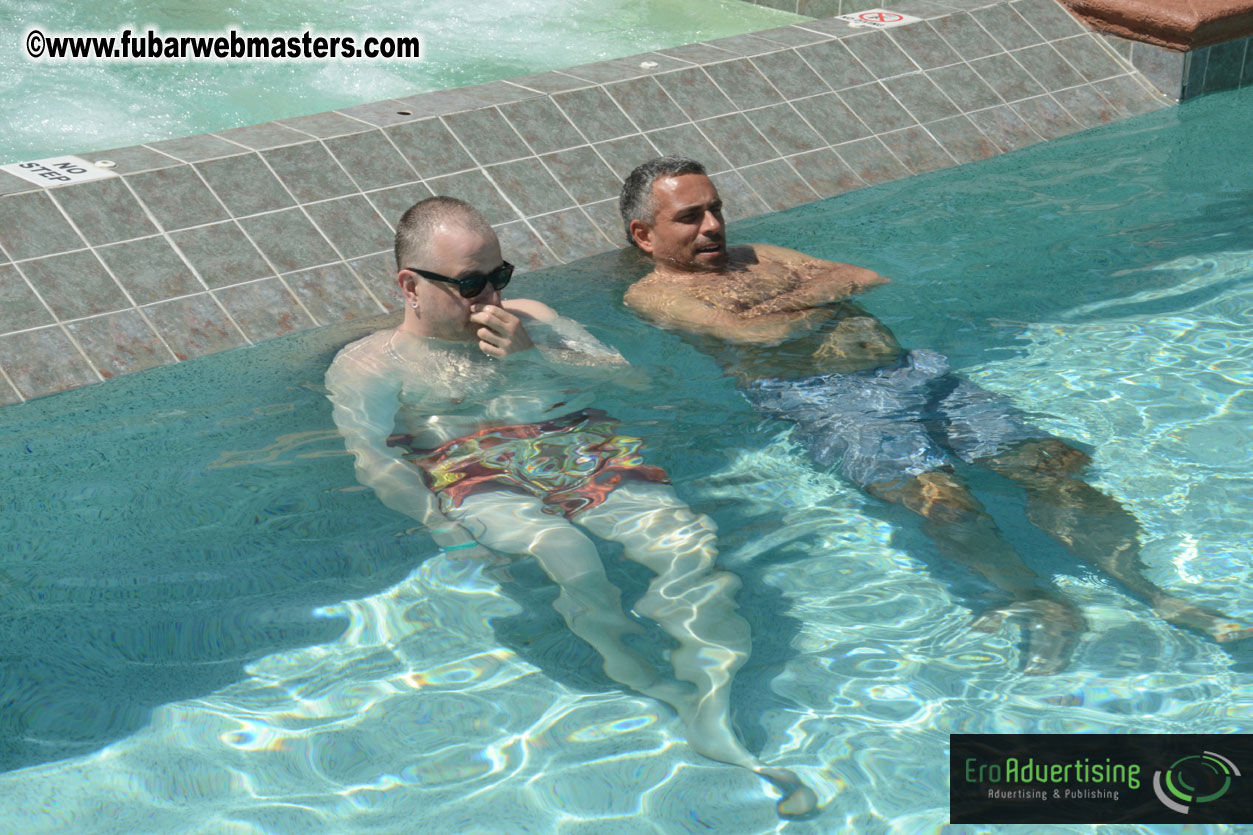 Poolside at the Forum