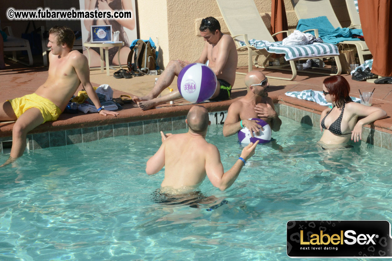 Poolside at the Forum
