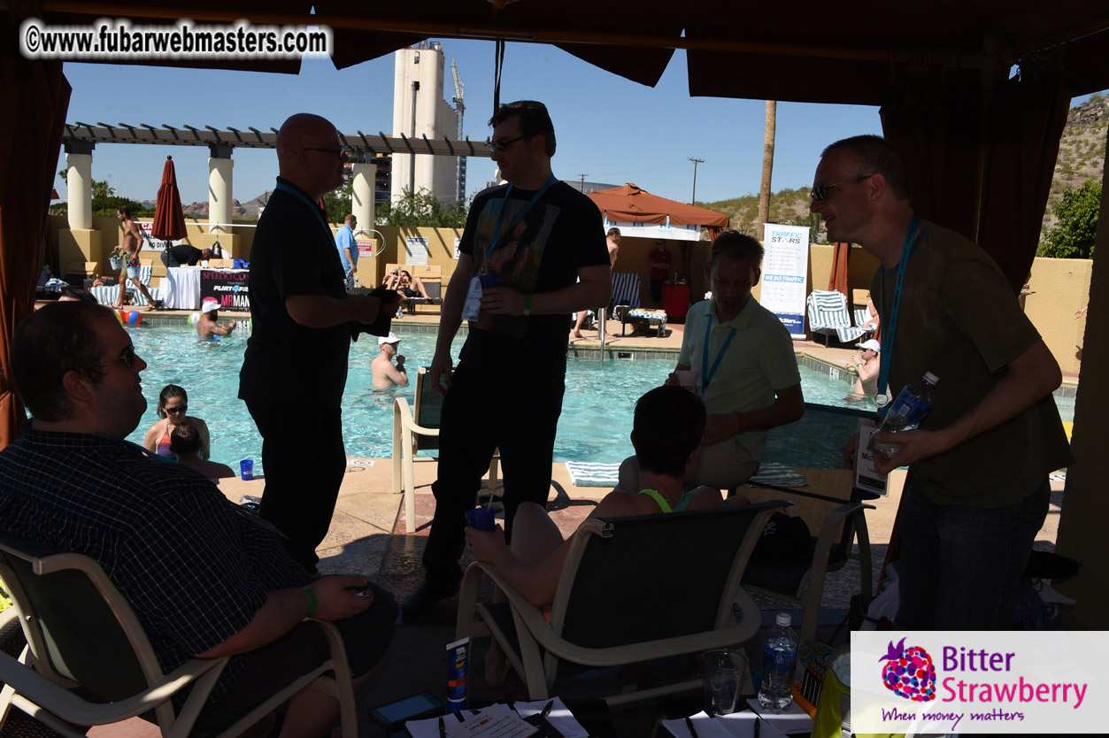 Beer Pong by the Poolside