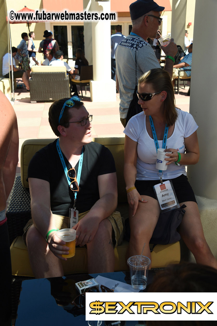 Beer Pong by the Poolside