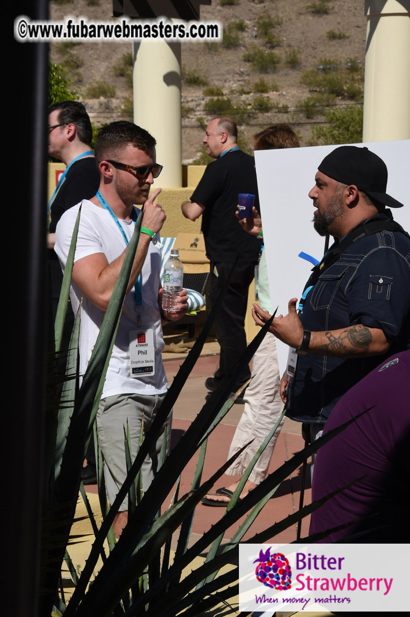 Beer Pong by the Poolside