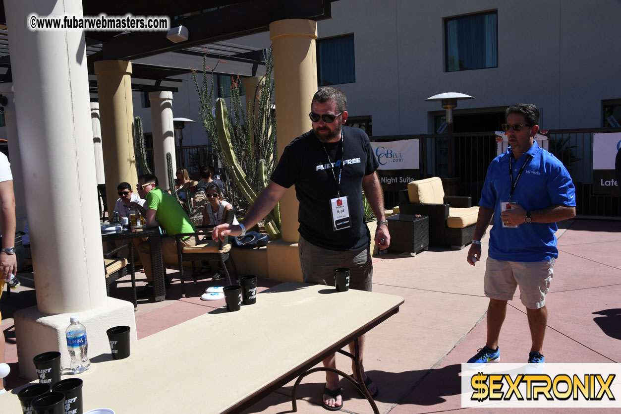 Beer Pong by the Pool from by Flirt4Free & Mr Man