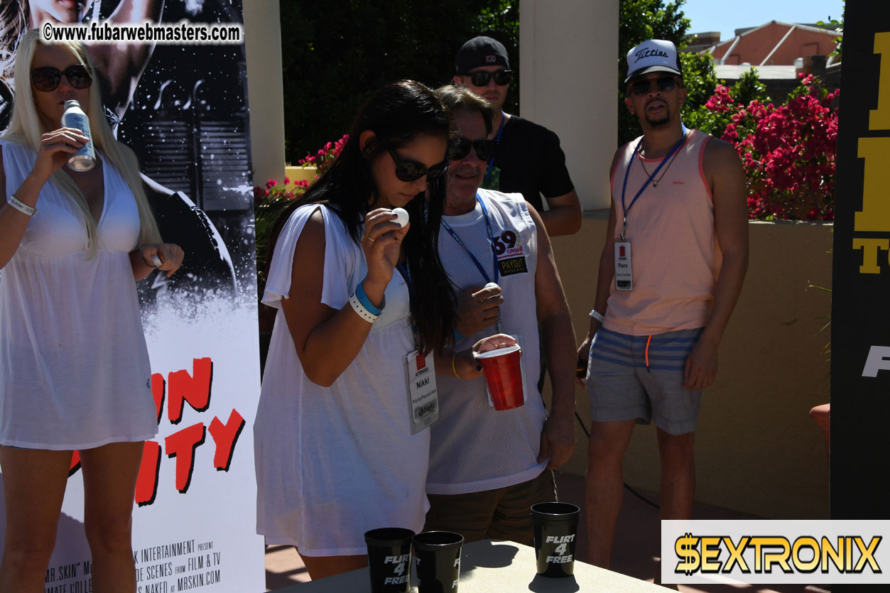 Beer Pong by the Pool from by Flirt4Free & Mr Man