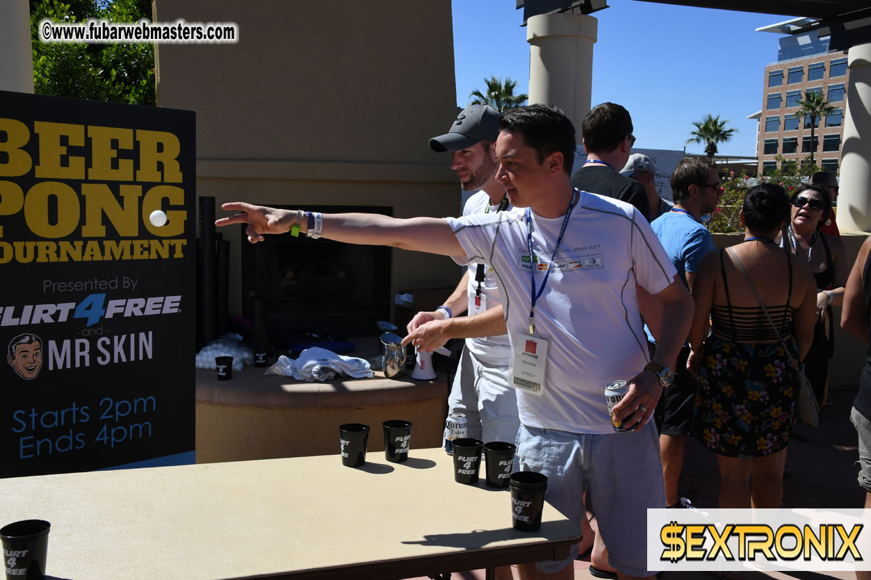 Beer Pong by the Pool from by Flirt4Free & Mr Man