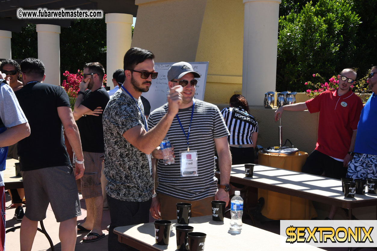 Beer Pong by the Pool from by Flirt4Free & Mr Man