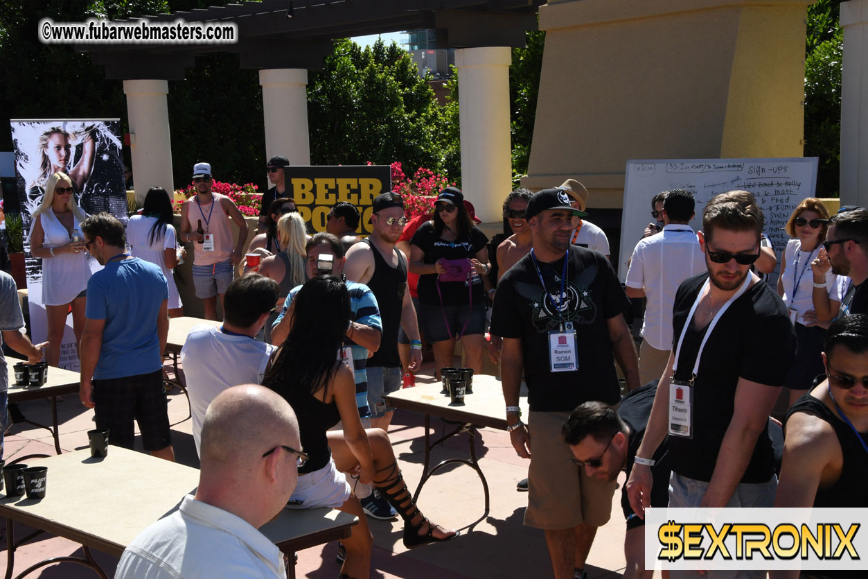 Beer Pong by the Pool from by Flirt4Free & Mr Man