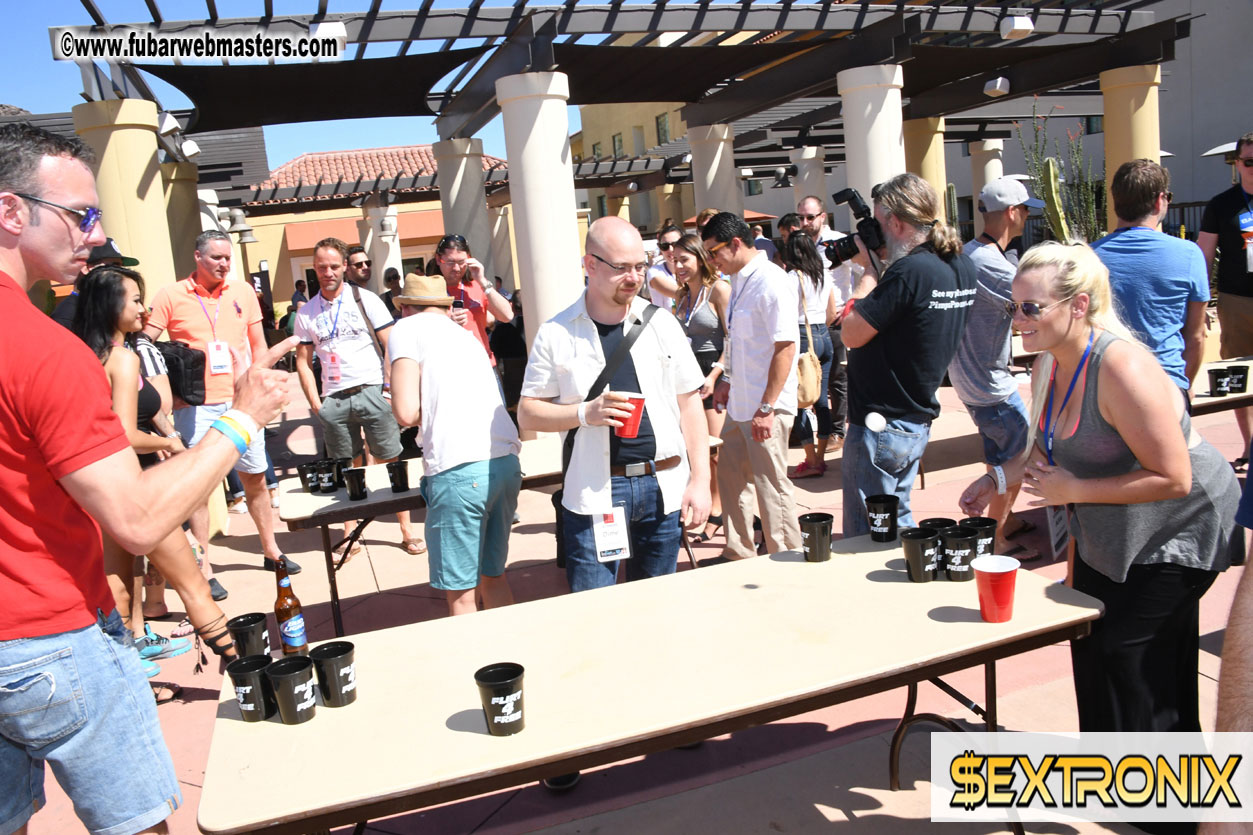 Beer Pong by the Pool from by Flirt4Free & Mr Man