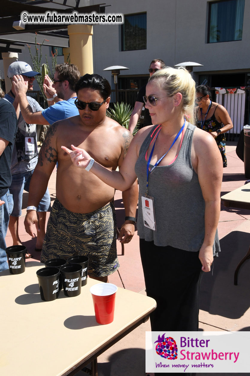 Beer Pong by the Pool from by Flirt4Free & Mr Man