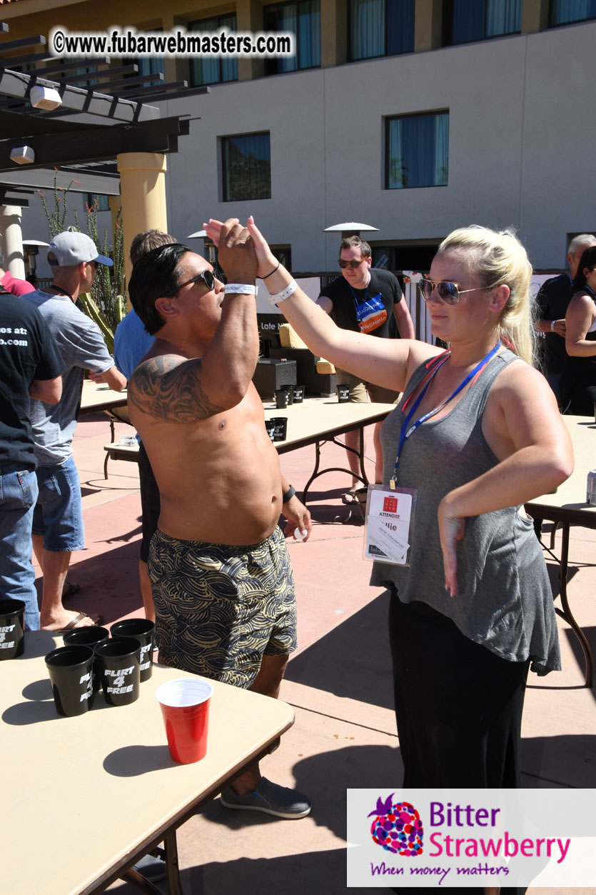 Beer Pong by the Pool from by Flirt4Free & Mr Man