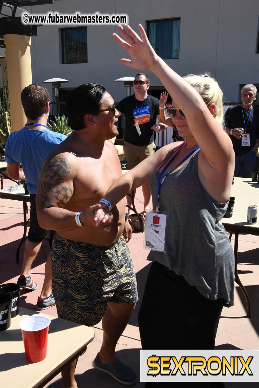 Beer Pong by the Pool from by Flirt4Free & Mr Man