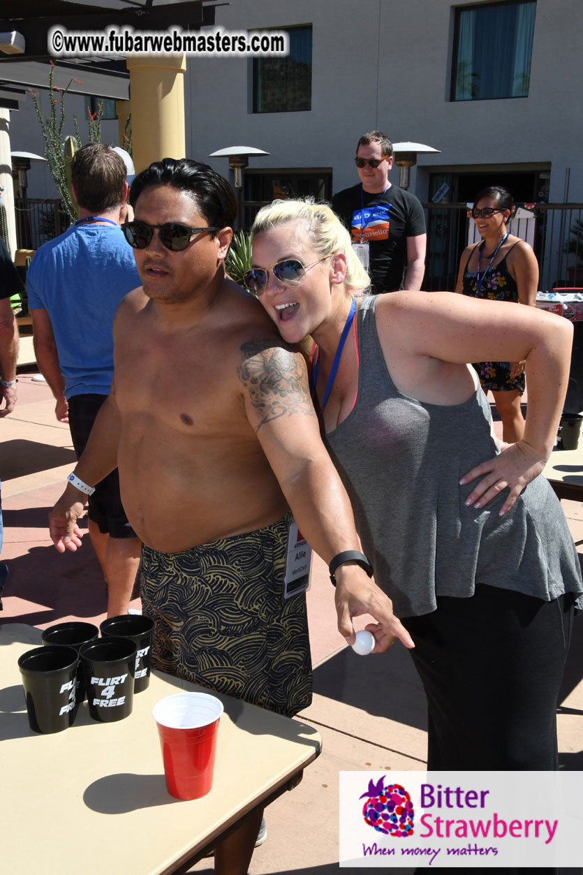 Beer Pong by the Pool from by Flirt4Free & Mr Man