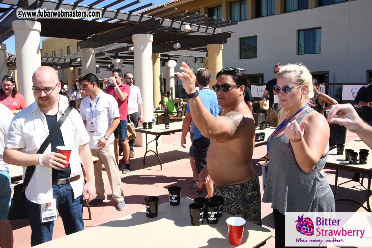 Beer Pong by the Pool from by Flirt4Free & Mr Man