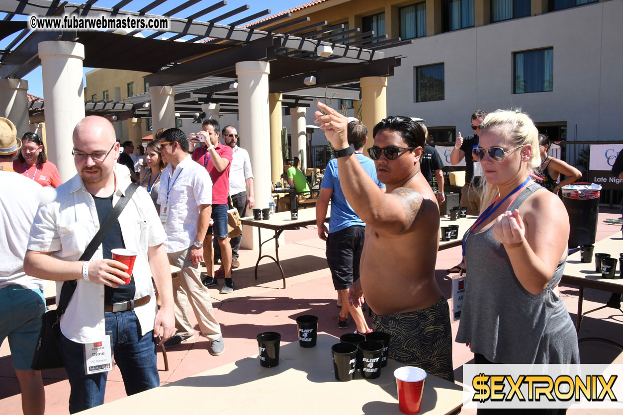 Beer Pong by the Pool from by Flirt4Free & Mr Man