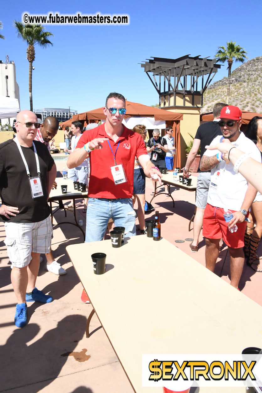 Beer Pong by the Pool from by Flirt4Free & Mr Man