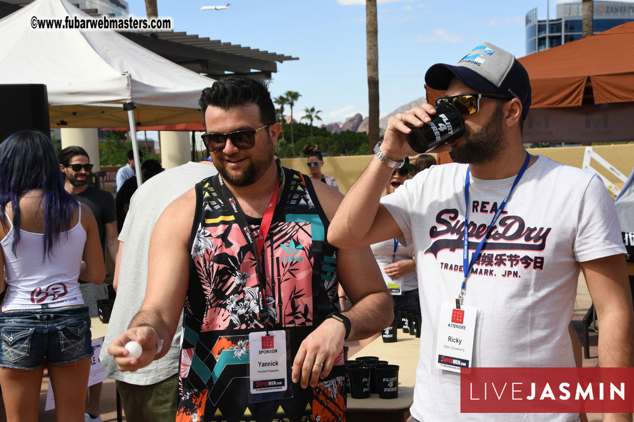 Beer Pong and Drag Queen Bingo