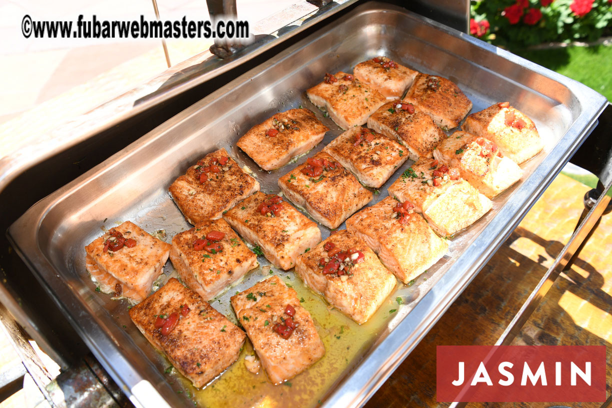 Lunch in the Courtyard