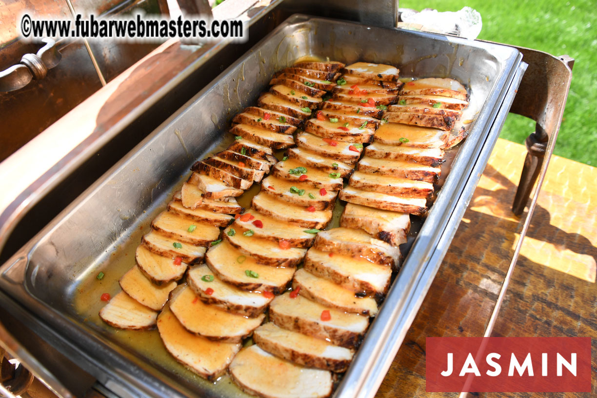 Lunch in the Courtyard