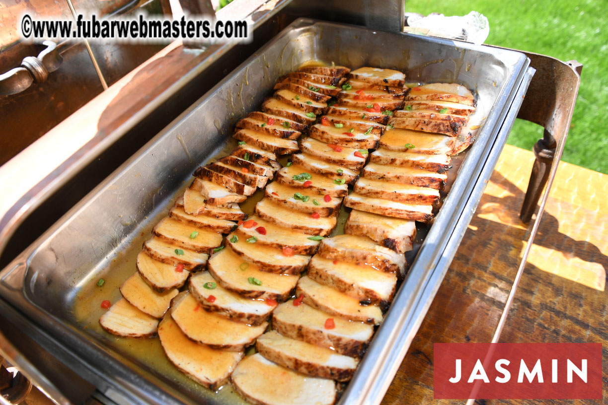 Lunch in the Courtyard