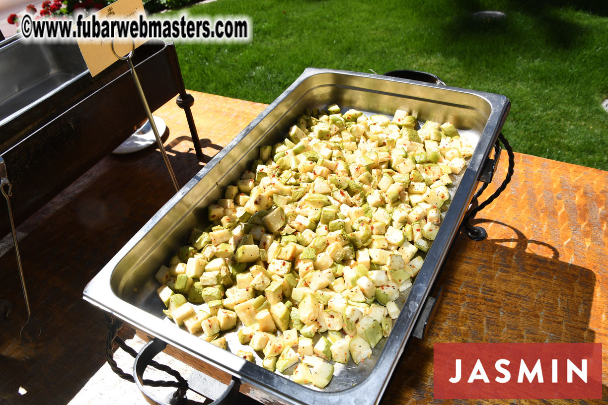 Lunch in the Courtyard