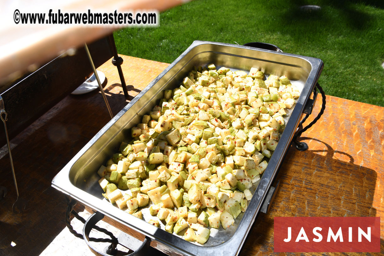 Lunch in the Courtyard