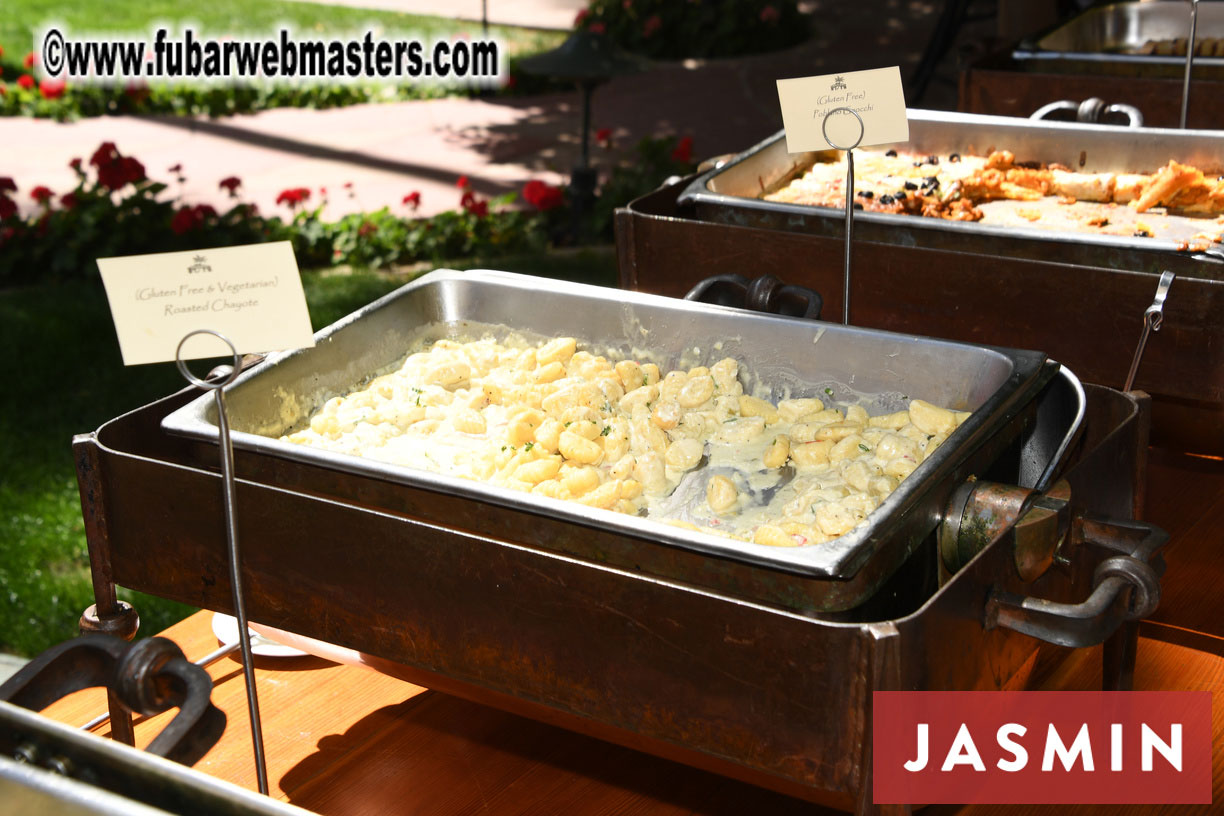 Lunch in the Courtyard