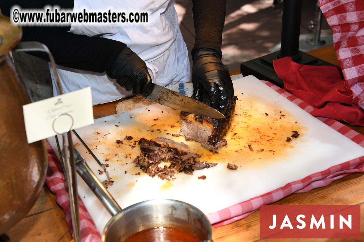 Lunch in the Courtyard