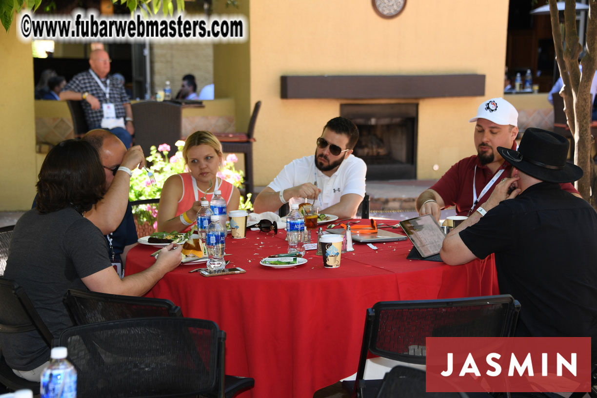 Lunch in the Courtyard