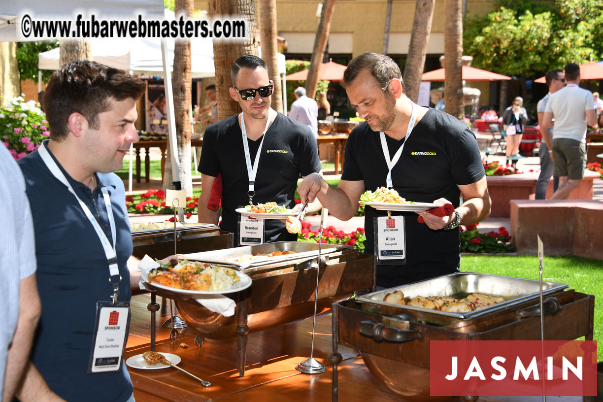 Lunch in the Courtyard