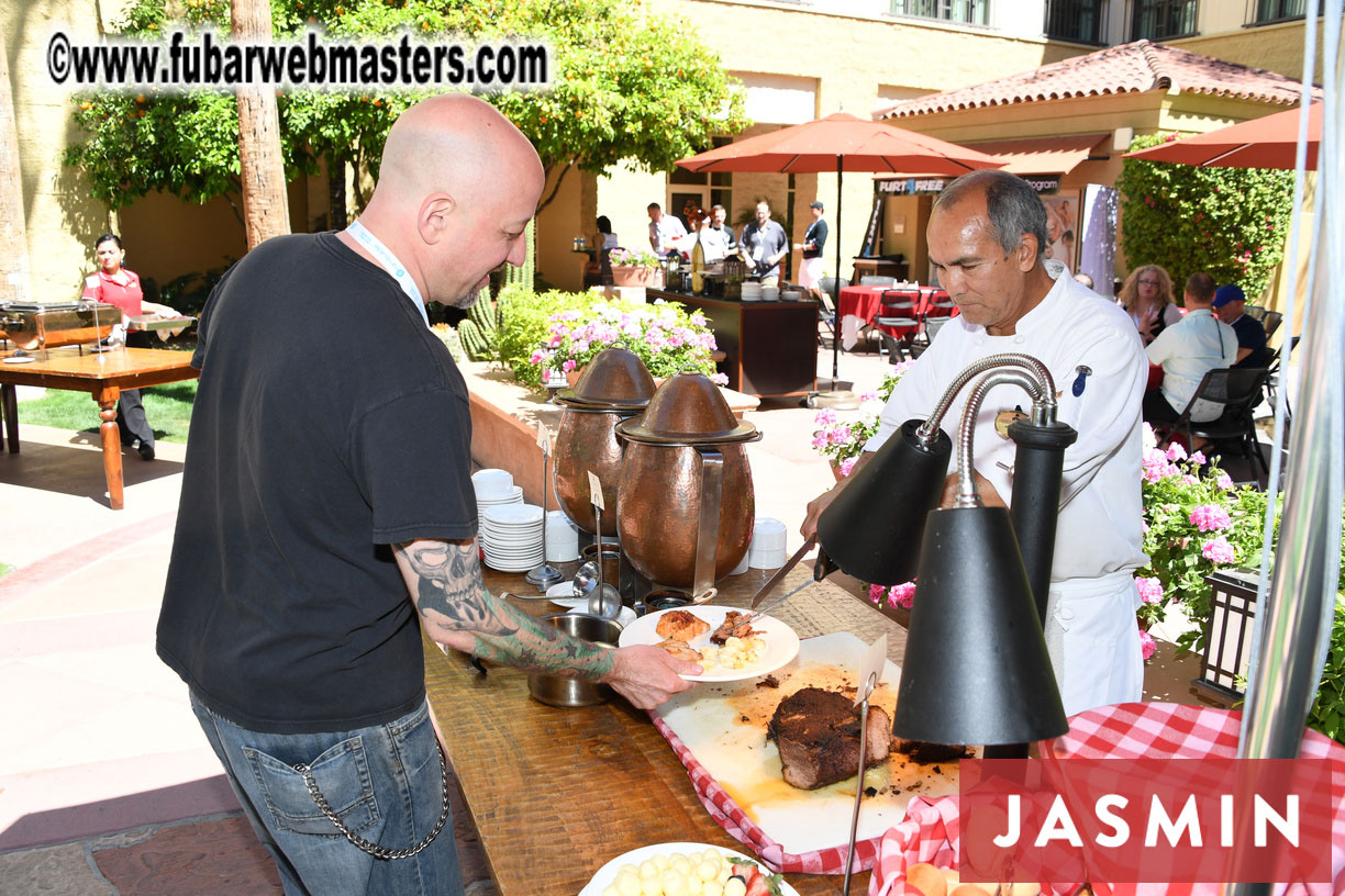 Lunch in the Courtyard
