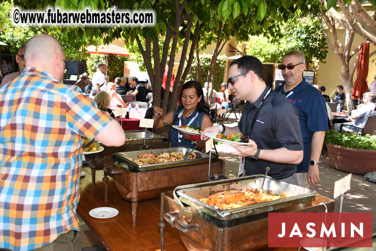 Lunch in the Courtyard
