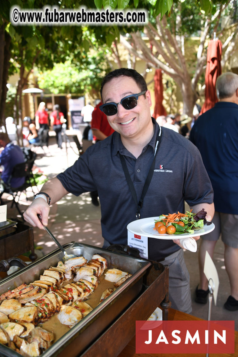 Lunch in the Courtyard