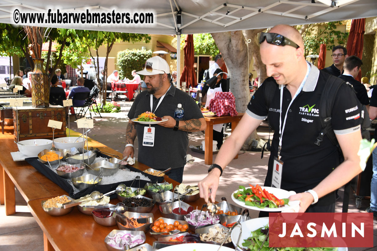 Lunch in the Courtyard