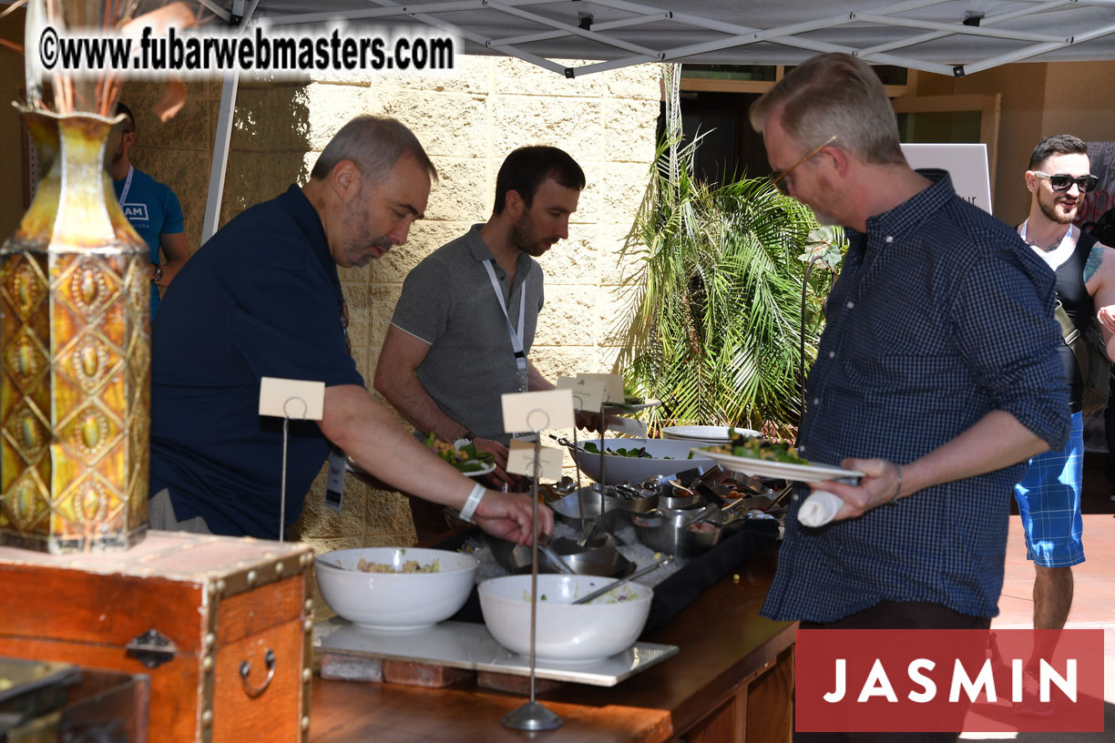 Lunch in the Courtyard